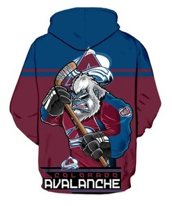 Colorado Avalanche Ultra-Cool 3D Hoodie - Long Sleeve Gift For Fans With Mens 3D Hoodies