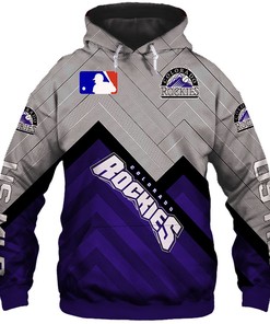 Colorado Rockies Flame Balls 3D Zip Hoodie - Gifts For Fans With All Over Print Zip Up Hoodies Men 