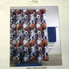 Colorful Fabric All Sports Baseball Basketball Football Soccer Shower Curtain - Nip And Full Size