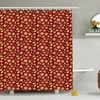 Colorful Garden Flowers Fabric Shower Curtain, Wonderful Addition To Any Bathroom Decor