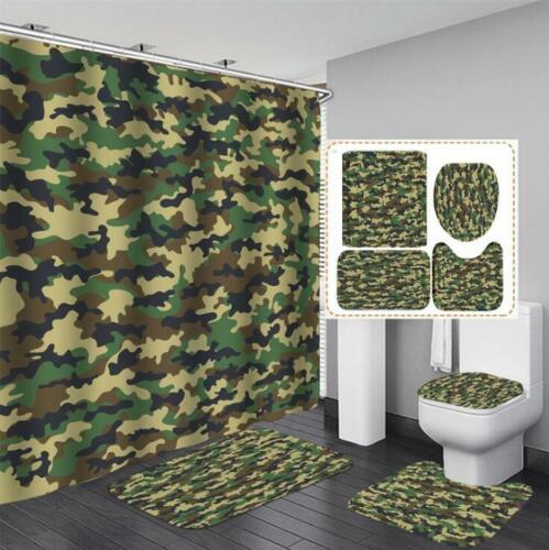 Colorful Geometric Pattern Shower Curtain Perfect For Modern Bathrooms