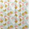 Colorful Geometric Shower Curtain Modern Home Bathroom Hotel Spa Decorations Waterproof Fabric
