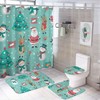Colorful Leopard Print Shower Curtain for Bathroom - Unique Shower Curtain Ideas for Animal Lovers