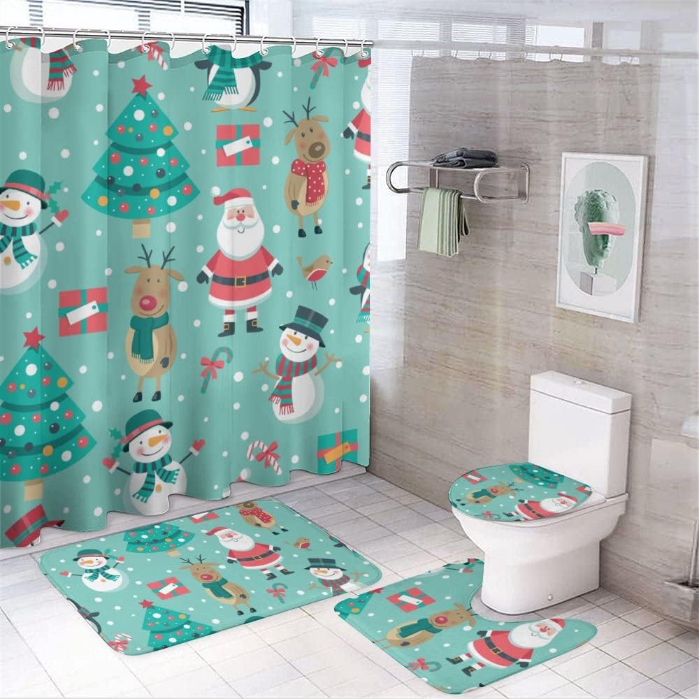 Colorful Leopard Print Shower Curtain for Bathroom - Unique Shower Curtain Ideas for Animal Lovers