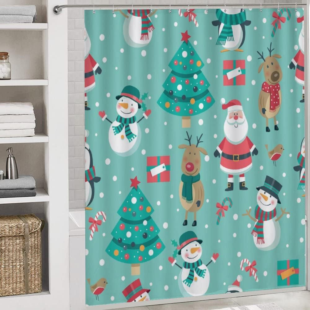 Colorful Leopard Print Shower Curtain for Bathroom - Unique Shower Curtain Ideas for Animal Lovers