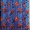 Colorful Marvel Spider-Man Fabric Shower Curtain for Kids Bathroom