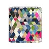 Colorful Mosaic Printed Shower Curtain For Modern Bathroom