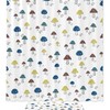 Colorful Mushroom Print Shower Curtain For Unique Bathroom Decoration