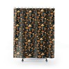 Colorful Mushroom Shower Curtain - A Fun Fungi Experience In Your Bathroom