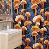 Colorful Mushroom Shower Curtain - Fun and Cheerful Bathroom Decor