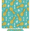 Colorful Pineapples Pattern Waterproof Shower Curtain 