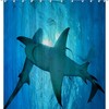 Colorful Sea Animals Shower Curtain - Underwater Creature Bathroom Decor