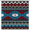 Colorful Southwest Navajo Geometric Shower Curtain