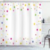 Colorful Star Shower Curtain for Vibrant Bathroom Decor