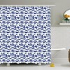 Colorful Tropical Shower Curtain Fabric For A Refreshing Bathroom Decor