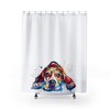 Colorful Watercolor Beagle Dog Shower Curtain, Perfect For Animal Lovers