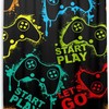 Cool Game Handle Waterproof Fabric Shower Curtain - Bathroom Decor by WELLDAY