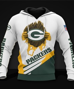 Cool Graphic Green Bay Packers Hoodie With All Over Print Gift For Fans