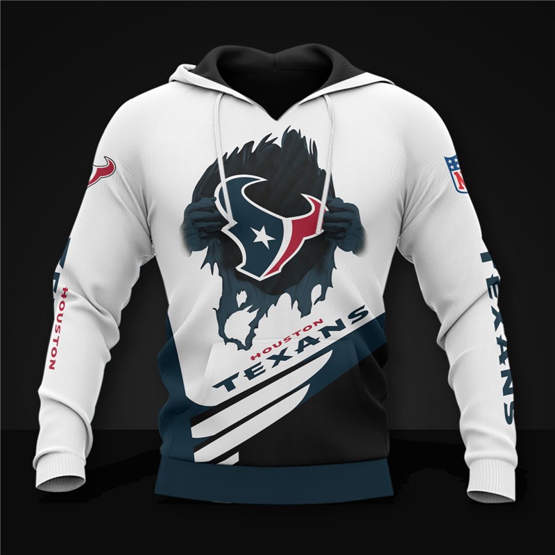 Cool Graphic Houston Texans Hoodie With All Over Print, Perfect For Fans