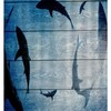 Coral Reef and Sea Creatures Shower Curtain - Underwater Bathroom Decor