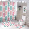 Coral Sea Dolphins Shower Curtain for Bathroom - Calming Shower Curtains Decor for Ocean Lovers