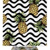 Corrugated Pineapples Shower Curtain for Bathroom Decor