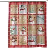 Country Snowman Shower Curtain By Collections Etc For Winter Bathroom Decor