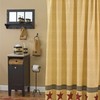 Country-Star Printed Park Designs Shower Curtain For Rustic Ambiance