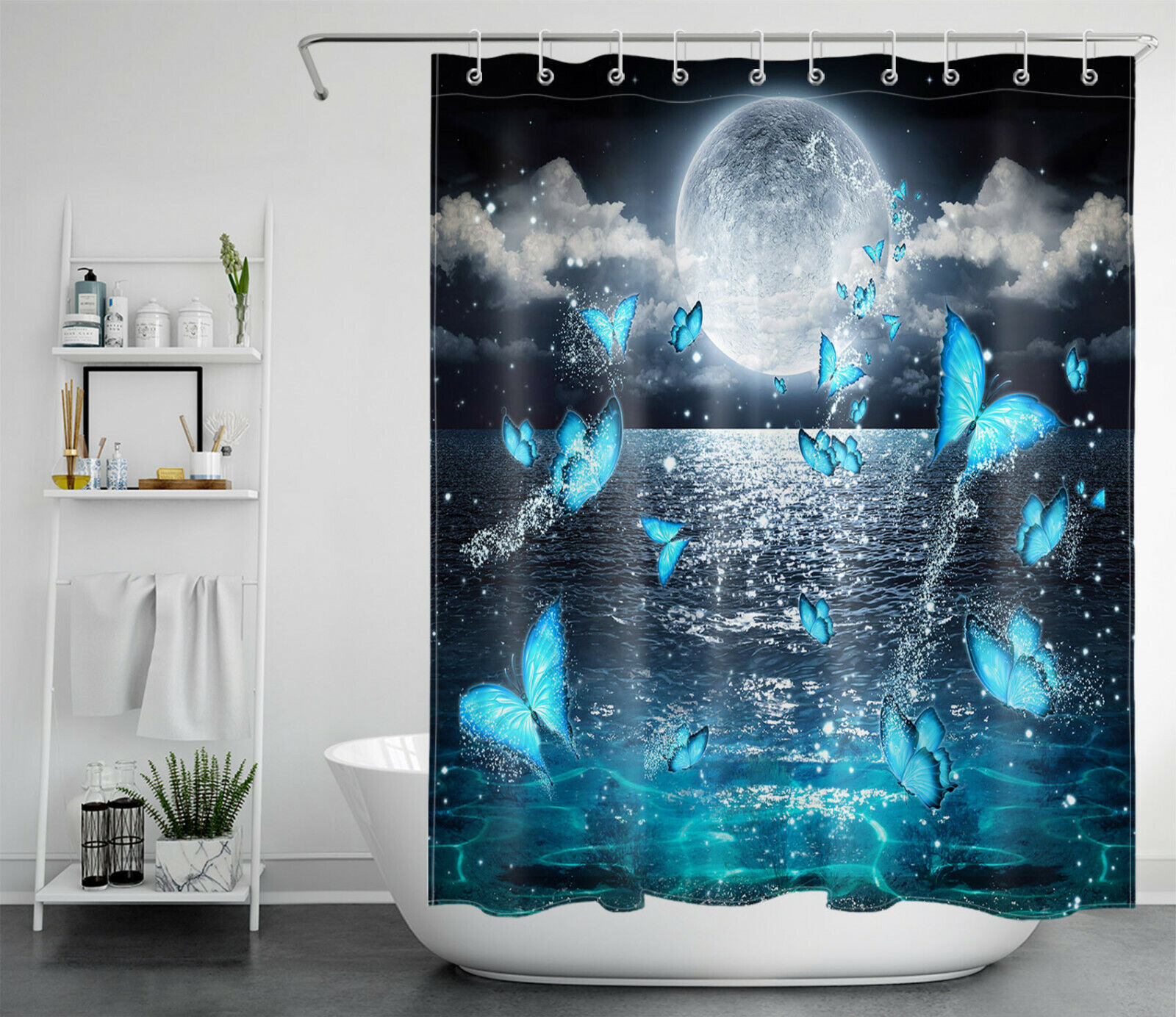 Cow Farm Animal Shower Curtain
