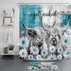 Cow Hide Vintage Shower Curtain