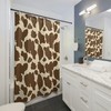 Cow Print Country Home Decor Shower Curtain for Bathroom Decor