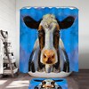 Cow Print Shower Curtain
