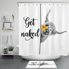 Cow Scatter Print Shower Curtain