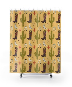 Cowkid Shower Curtain to add a playful touch to your bathroom decor