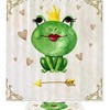 Cozy Watercolor Little Elephant and Flowers Shower Curtain for Your Cute Bathroom 