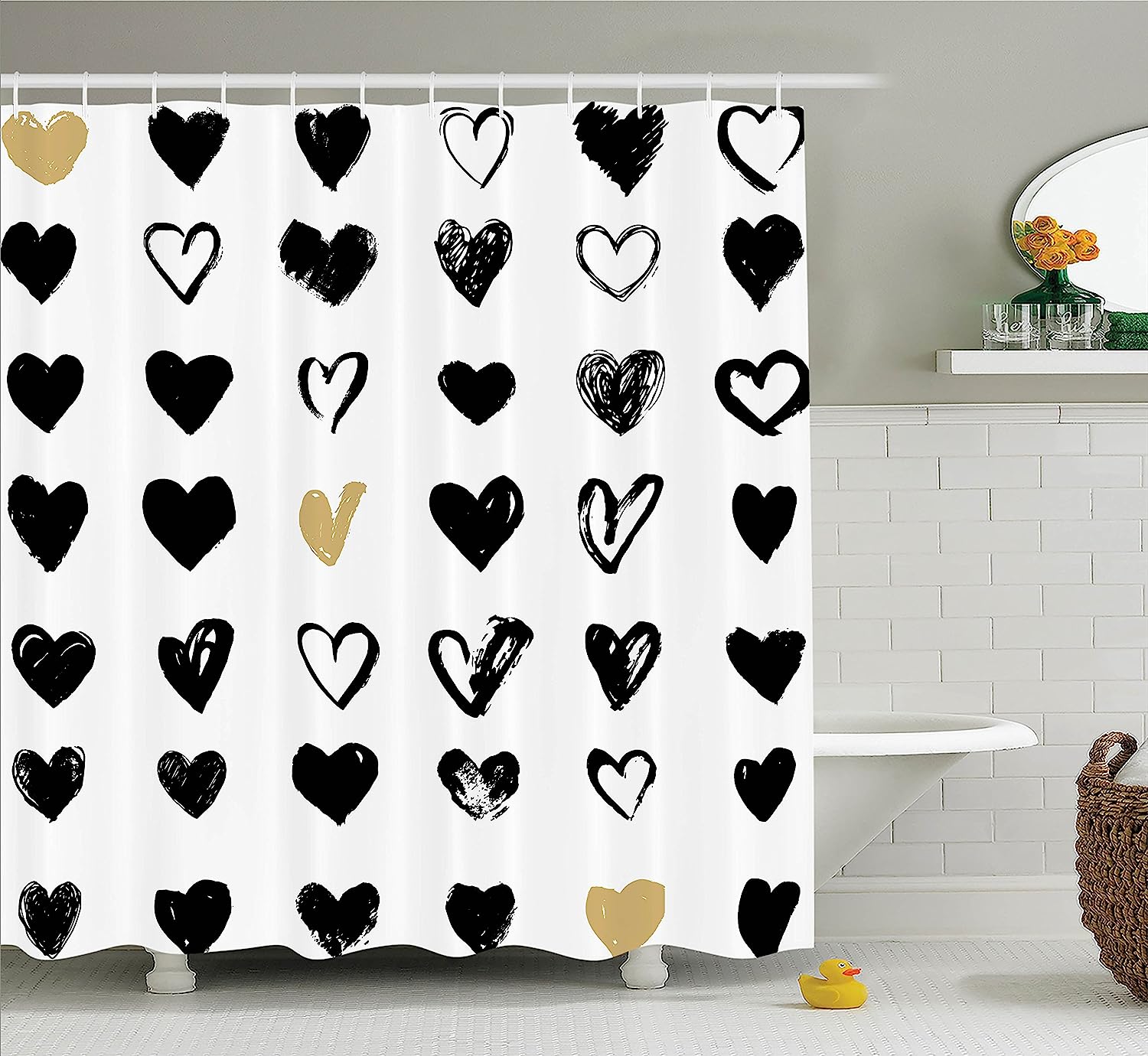 Craft Beer With Wild Moose Shower Curtain For Man Cave With Pub Classic Antelope Deer Head Design