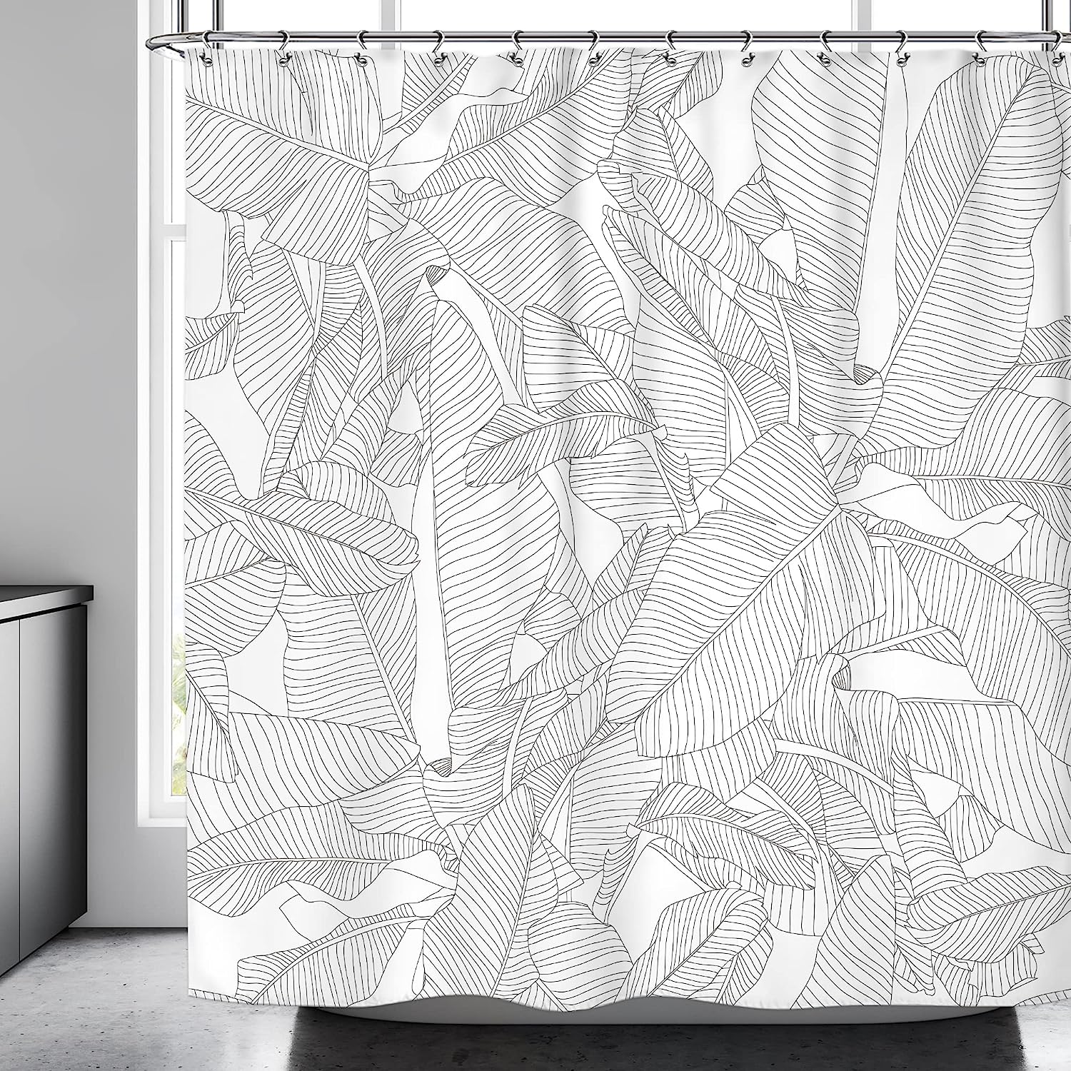 Create a Tropical Paradise with Palm Tree Shower Curtain for Rainforest-Inspired Bathroom Decor