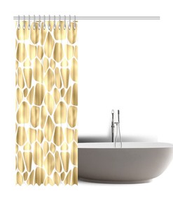 Creative Giraffe Print Shower Curtain - Unique for Bathroom Decor