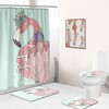 Crown Yourself With Flamingo Shower Curtain In Your Bathroom