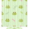 Crown and Dragonfly Princess Frog Shower Curtain Mat for Bathroom 