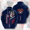 Custom All Over Print Atlanta Braves 3D Hoodie For Sports Fans