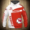 Custom All Over Print Kansas City Chiefs 3D Zip Hoodie Pullover Gift From Jack Sport Shop