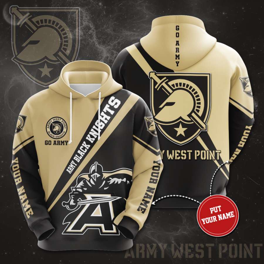 Custom Army Black Knights 3D Hoodie - Personalize Your Style