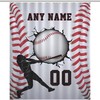 Custom Baseball Personalized Print Fabric Shower Curtain for Bathrooms
