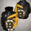 Custom Boston Bruins Nhl All Over Print 3D Hoodie For Bruins Fans