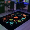 Custom Gaming Rugs for Living Room - Personalized Video Game Room Rug for Boys Bedroom - Upgrade Your Living Room Decor