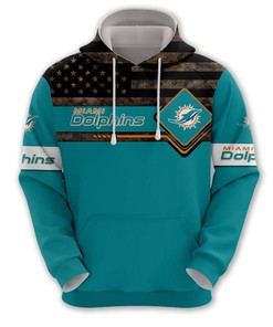 Custom Miami Dolphins 3D All Over Print Hoodie, Perfect Gifts For Nfl Fans
