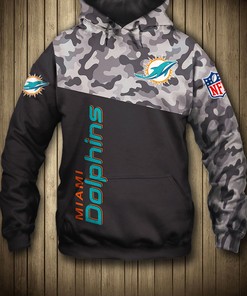 Custom Miami Dolphins 3D Hoodie, Eye-Catching Gifts For Fans