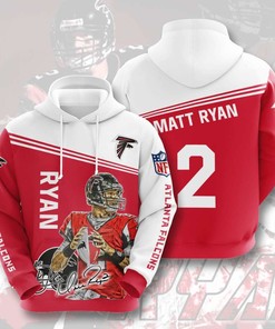 Custom Sport All Over Print Hoodie 3D For Atlanta Falcons Fans