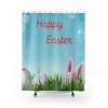 Custom Wet Gift Designer Fun Family Easter Day Shower Curtain